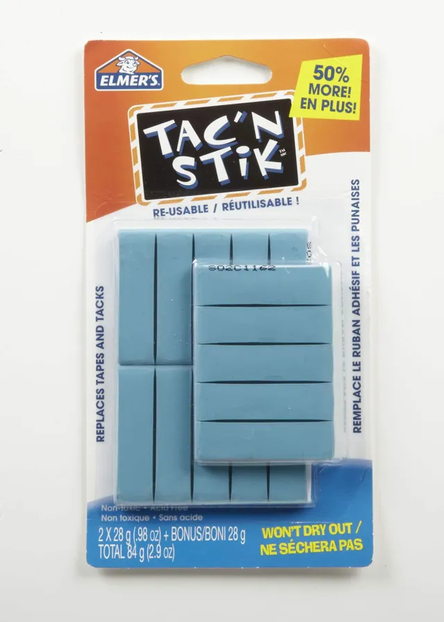 Buy LePage Fun-Tak 1087960 Mounting Putty, Solid, Blue, 56 g Carded Blue