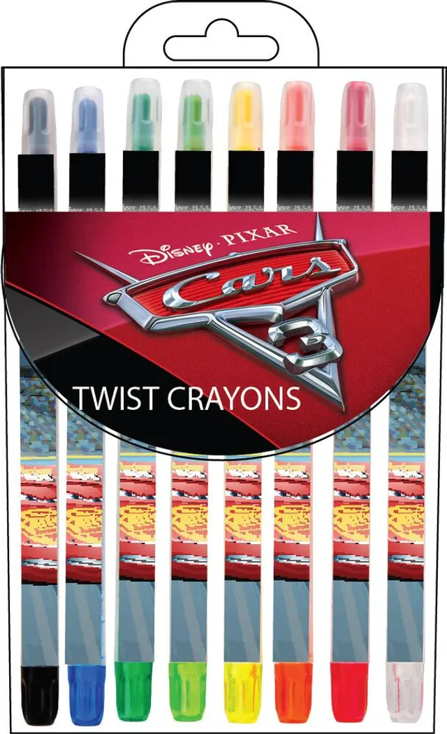 Disney Crayon Set - Pixar Twist Up - 8 Count