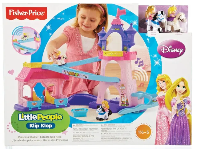 Fisher Price Little People Disney Princess Klip Klop Stable Rapunzel