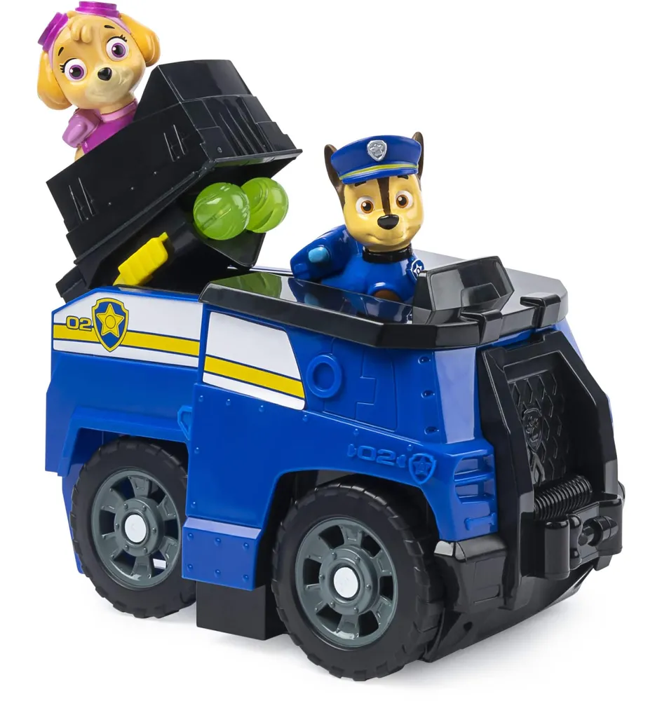 paw patrol transforming police cruiser