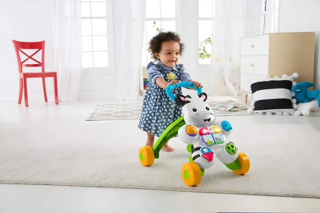 fisher price walk with me zebra
