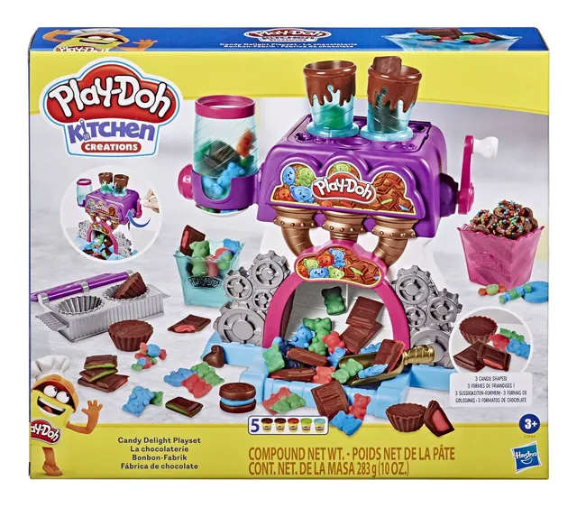 Play-Doh Modeling Compound, Rainbow, 2+ - 448 g