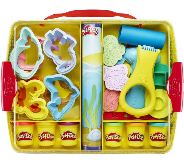 Hasbro Play-Doh DohVinci Kids Essential Art Kit Age 6+ 8 Colors