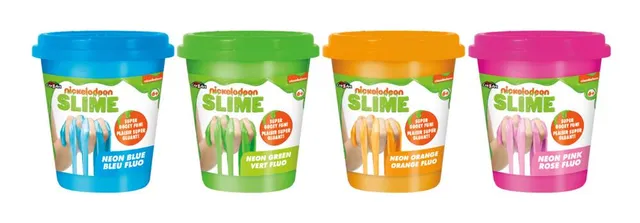  Play-Doh Nickelodeon Slime Rockin' Mix-ins Kit for Kids 4 Years  and Up with 5 Colors and 3 Mix-in Bead Varieties, Non-Toxic : Toys & Games