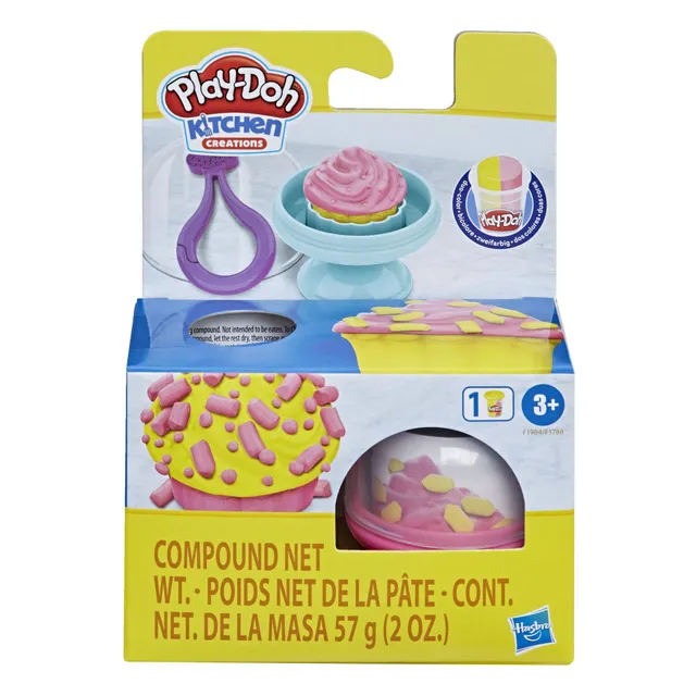 Play-doh kitchen creations le gâteau d'anniversaire multicolore