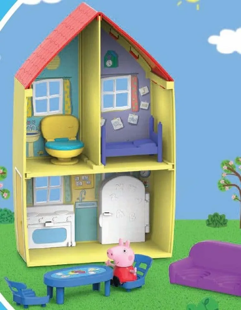 NEW Peppa Pig Peppa's Adventures Peppa's Family House Playset