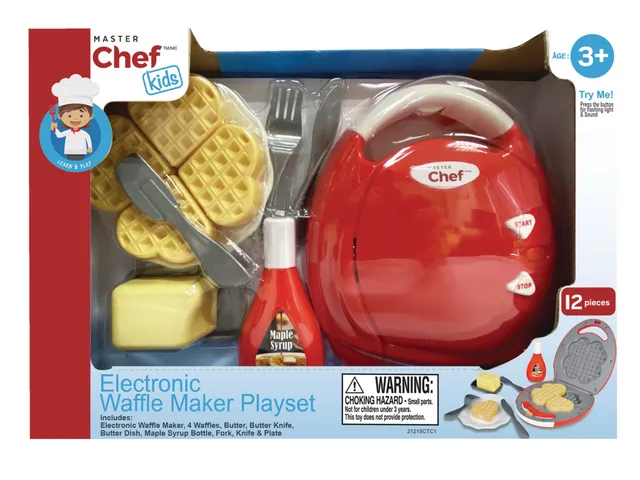 Slice-A-Rific Electronic Waffle Maker Playset