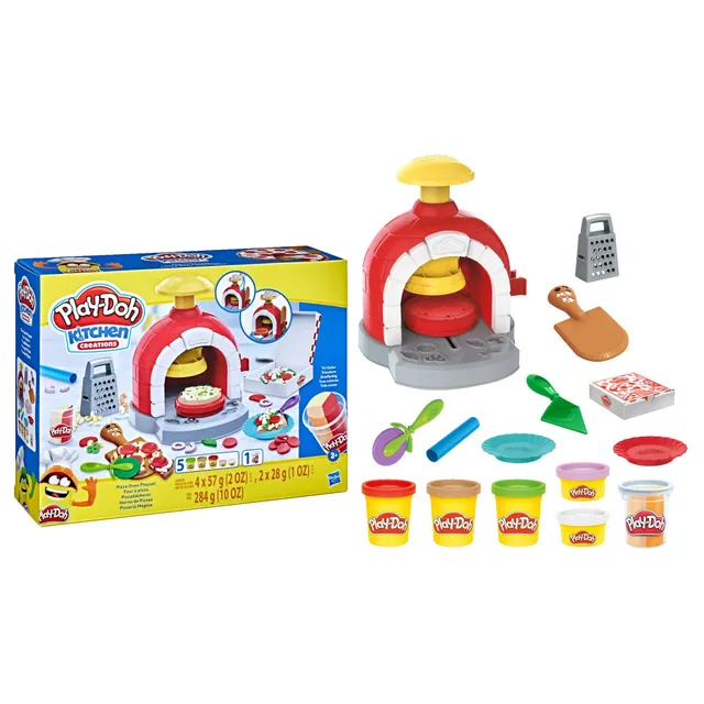 Play-doh kitchen creations le gâteau d'anniversaire multicolore