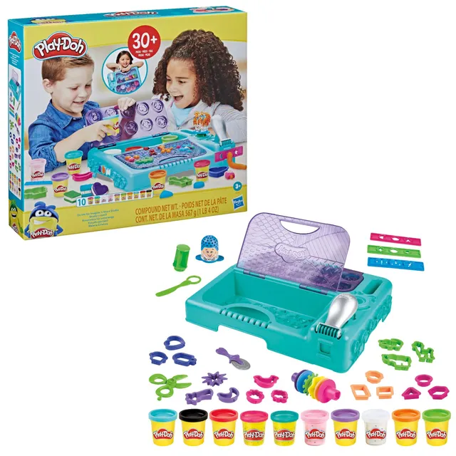 Hasbro Play-Doh DohVinci Kids Essential Art Kit Age 6+ 8 Colors