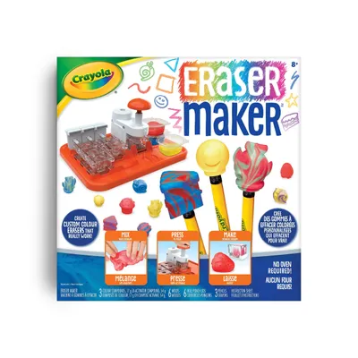 Crayola Bundle - Eraser Maker Marker Maker Sculpting Station