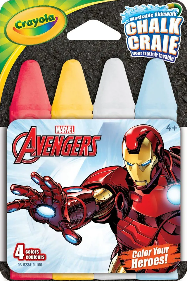  Crayola Avengers Travel Pack