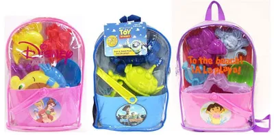 Disney Sand Toys Backpack