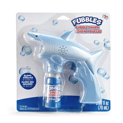 Light-Up Singing Fubbles® Shark Bubble Blaster