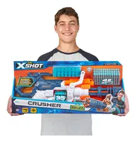 ZURU X-Shot Crusher Foam Dart Blaster Set With 35 Darts, 2 Players, Ages 8+  