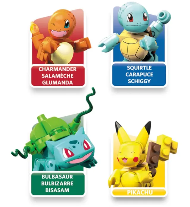 MEGA Bloks Pokémon - Kanto Poke Ball - 90 Parts » Fast Shipping