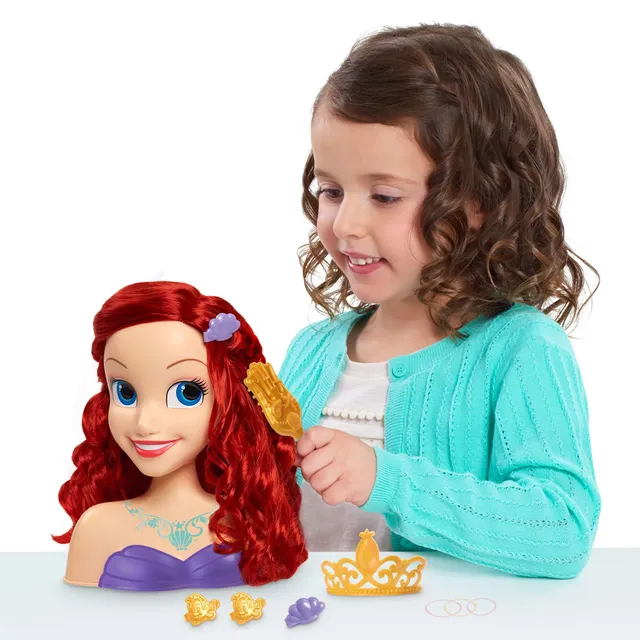 Disney Princess Collection Glam & Glo Vanity Playset w/Accessories, Ages 3+