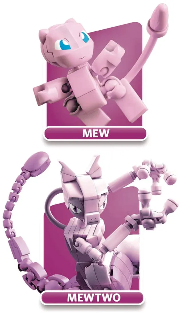 Mega construx Pokemon Mew M Pink