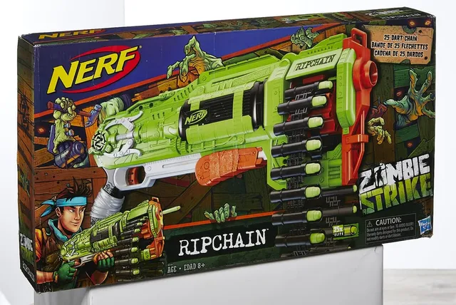 Nerf Zombie Strike Survival System Scravenger, INcludes 26 Darts 