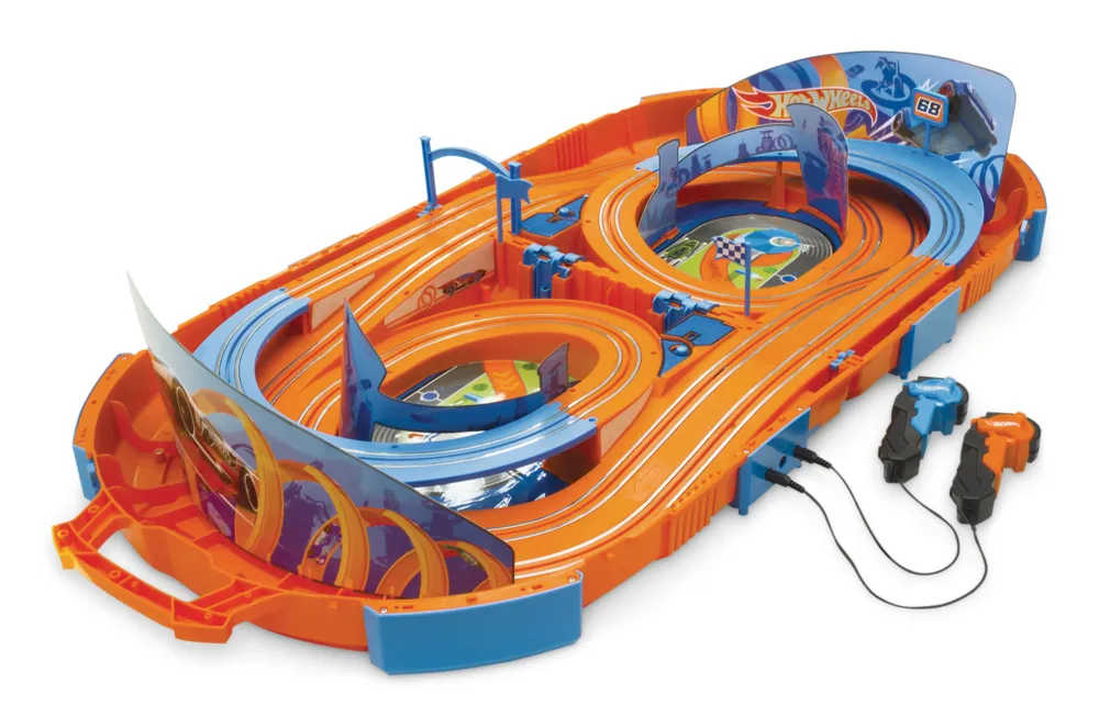 hot wheels remote track