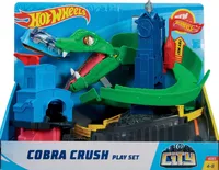 Hot Wheels City Cobra Crush Play Set from Mattel 