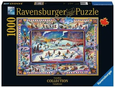 Ravensburger 1000-Piece Puzzles, Assorted, Age 14+