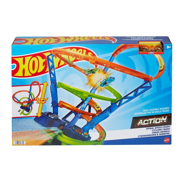 Pista Hot Wheels Espiral De Batidas - Corkscrew - Mattel