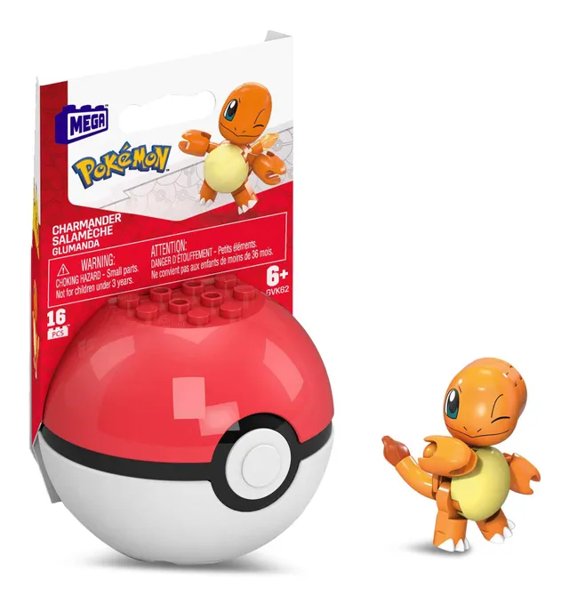 MEGA Bloks Pokémon - Kanto Poke Ball - 90 Parts » Fast Shipping