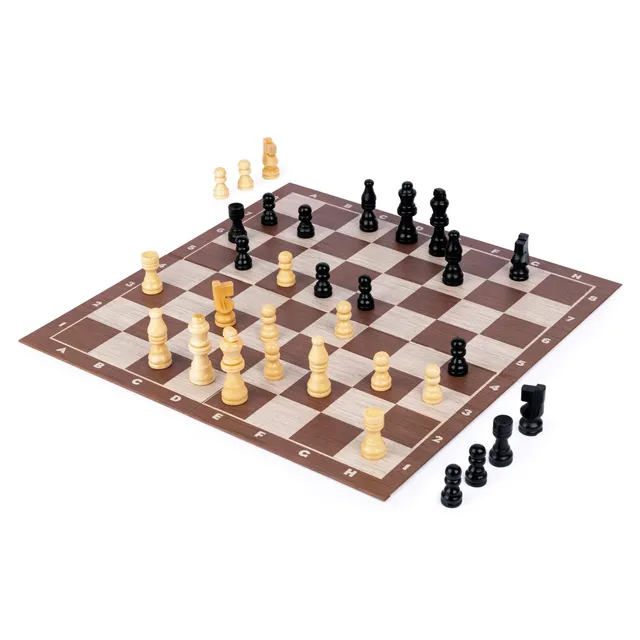 Cardinal Premium Wood Chess Board, Age 6+