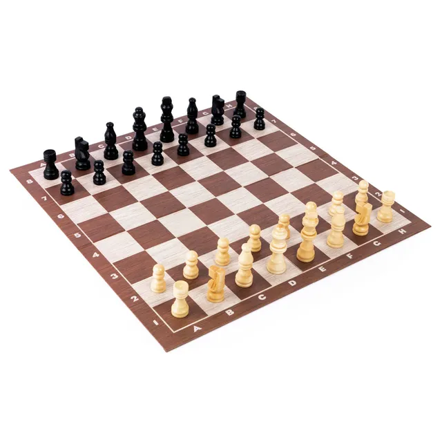 Cardinal Premium Wood Chess Board, Age 6+