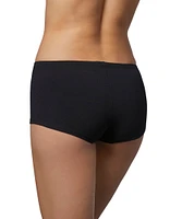 Denver Hayes Women's 3 Pack Cotton Stretch Boyshort Underwear