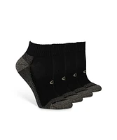 Women's 4 Pack Copper Ion Technology Athletic Ankle Socks