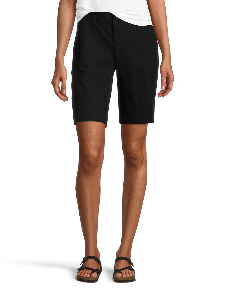 WindRiver Women's Performance Quick Dry Shorts with Zippered Cargo Pockets