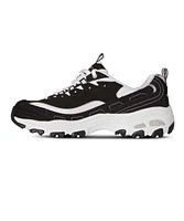 Skechers Women's D'Lites Biggest Fan Sneakers - Black/White