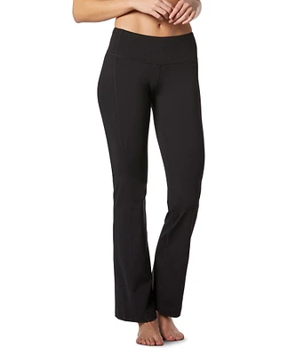 Shambhala Women's Mid Rise Live-In Comfort Flare Pants