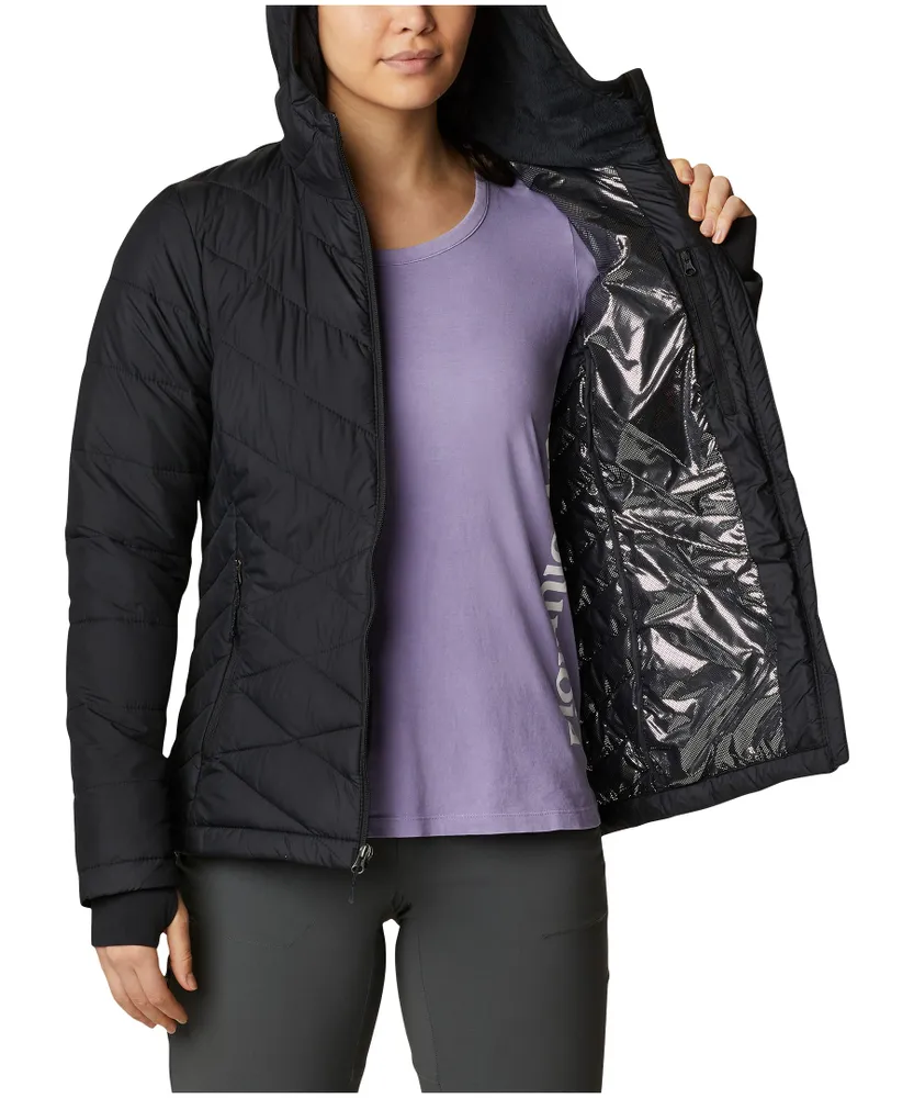 Columbia Women's Heavenly Omni-Heat Water Resistant Insulated Hooded Jacket