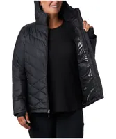 Columbia Women's Heavenly Omni-Heat Water Resistant Insulated Hooded Jacket