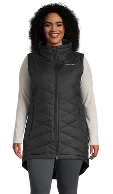 Columbia Women's Heavenly Vest, Insulated, Semi-Fitted, Winter, Long