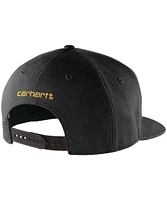 Carhartt Men's Firm Cotton Duck Flat Brim Cap