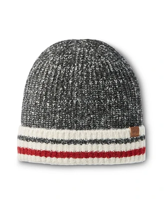 WindRiver Men's Heritage Wool Striped Cuff Toque