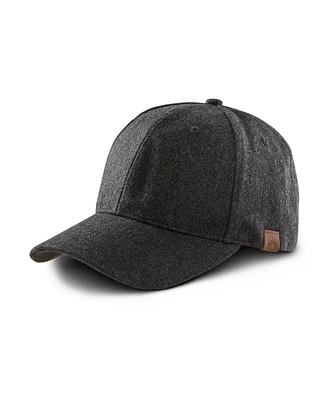 WindRiver Men's Heritage Wool Blend Solid Cap