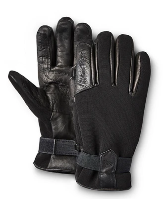 WindRiver Men's T-Max Insulation Winter Driving Gloves - Black