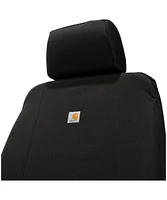 Carhartt Universal Water Repellent Cordura Fabric Low Back Car Seat Cover - Black