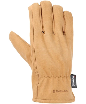 Carhartt Men's Synthetic Leather Driver Work Gloves - Brown