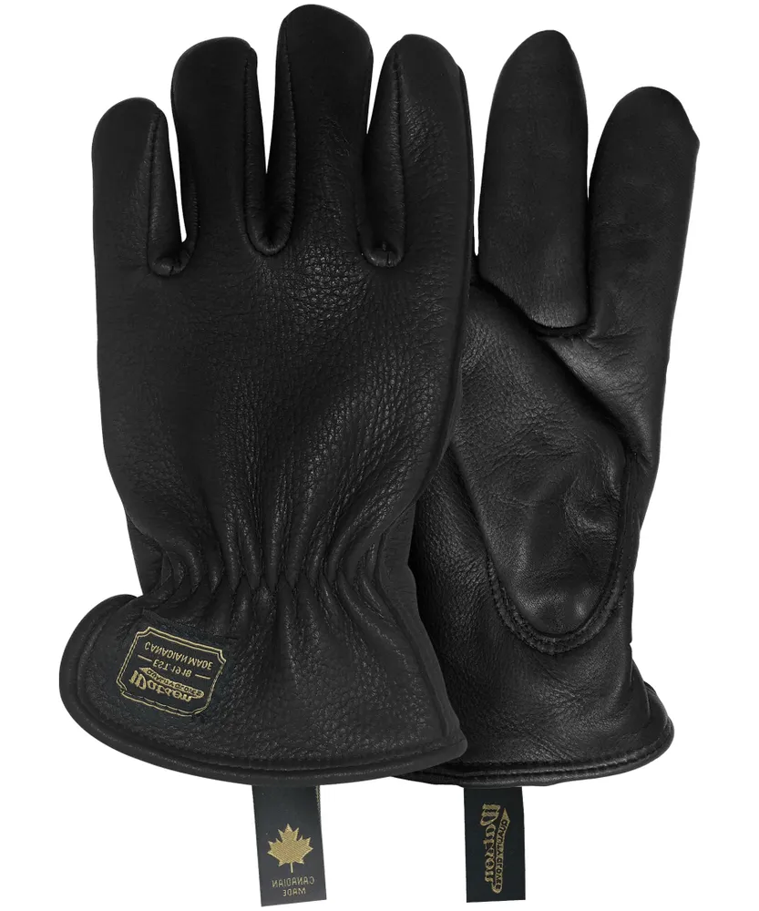 Watson Gloves Women's The Duchess Black Deerskin Glove