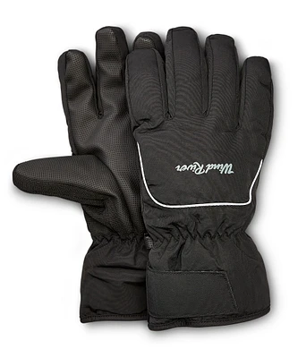 WindRiver Men's T-Max Ski Gloves with Reflective Trim