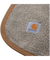 Carhartt Unisex Firm Duck Sherpa-Lined Water Repellent Blanket