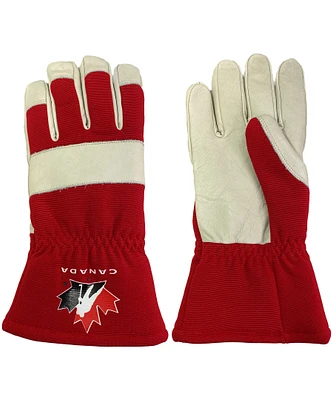 Watson Gloves Men's Red Baron Hockey Canada Sherpa Lined Gauntlet