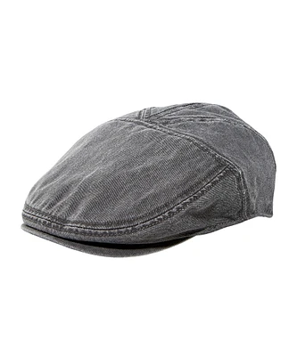 WindRiver Men's Pigment Dyed Cotton Twill Flat Cap