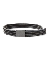 Denver Hayes Men's Distressed Polyester Web Belt