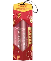 Burts Bees Women's Holiday Mistletoes Kiss Lip Balm - 3 Piece Set